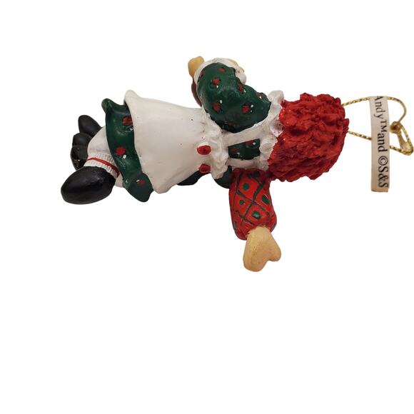 Vintage Raggedy Ann and Andy 1998 Christmas Ornament Vintage Christmas - Picture 5 of 14